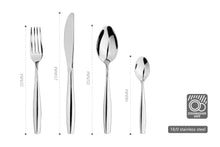 Load image into Gallery viewer, Cutlery Set Stainless Steel Fork Spoon Sets Anydate Glim & Glam
