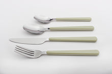 Load image into Gallery viewer, Cutlery Sets Stainless Steel Olive Green ABS Handle