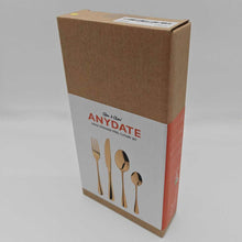 Load image into Gallery viewer, Gold Stainless Steel Cutlery Set 16 24 32pc Flatware UK