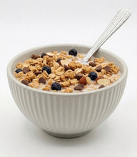 Load image into Gallery viewer, Reactive Cream Glaze Stoneware Dinnerware Set Cereal Bowls 5.9"