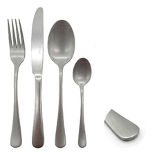 Load image into Gallery viewer, Cutlery Set Stainless Steel Fork Spoon Sets Anydate Glim & Glam Stonewash