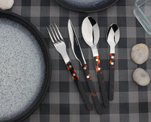 Cargar imagen en el visor de la galería, Cutlery Set Stainless Steel Fork Spoon Sets Anydate Glim &amp; Glam Resin
