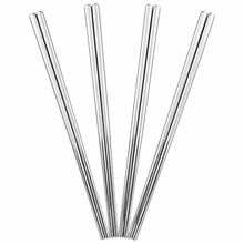 Cargar imagen en el visor de la galería, 18/8 Stainless Steel Chopsticks 23cm Mirror Polish
