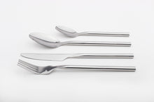 Load image into Gallery viewer, Cutlery Sets Stainless Steel Spoon Fork 16 24 32 Piece Set Solid Forged Steel Handle Bar Dishwasher Safe Glim&amp;Glam

