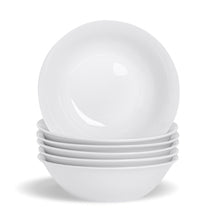 Load image into Gallery viewer, Dinner Set Plates Bowls Coupe Dinnerware White Porcelain Microwave Dishwasher Safe Gift
