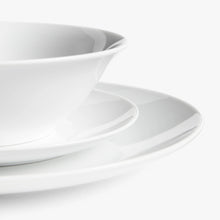 Load image into Gallery viewer, Dessert Side Plates Set Porcelain White Coupe Microwave Dishwasher Safe
