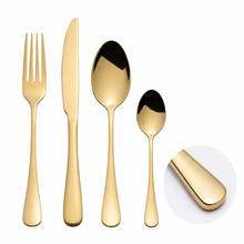 Load image into Gallery viewer, Cutlery Sets Stainless Steel Gold 16 24 32 piece Set
