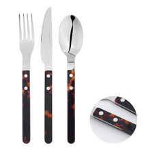 Cargar imagen en el visor de la galería, Cutlery Set Stainless Steel Fork Spoon Sets Anydate Glim &amp; Glam Resin

