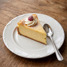 Load image into Gallery viewer, Dessert Side Plates Set Porcelain White Embossed Floral Dot Rim 8"
