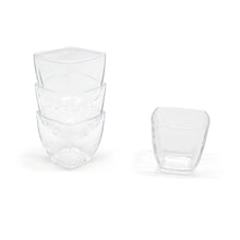Load image into Gallery viewer,  Snack Glasses Nibbles Dips Tray Appetizers Tapas Serving Dishes Set Rustic Slate Van Gogh
